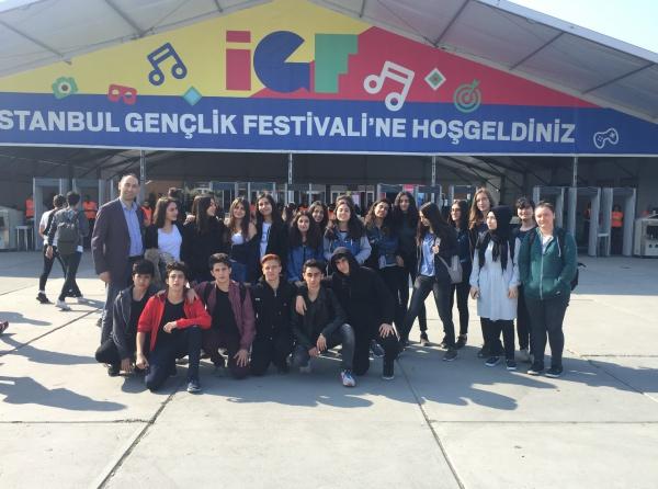 İstanbul Gençlik Festivalindeydik